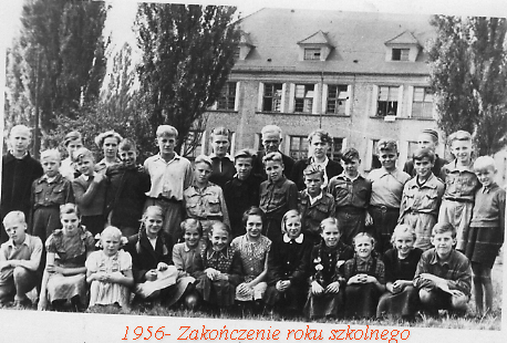 1956 - Zakończenie roku szkolnego